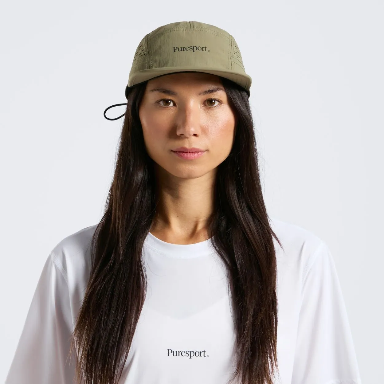 Perforated Running Cap - Olive sold by Puresport product image thumbnail 3