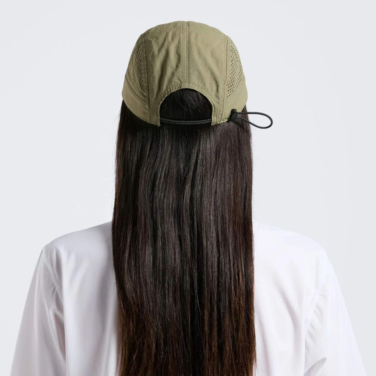Perforated Running Cap - Olive sold by Puresport product image thumbnail 4