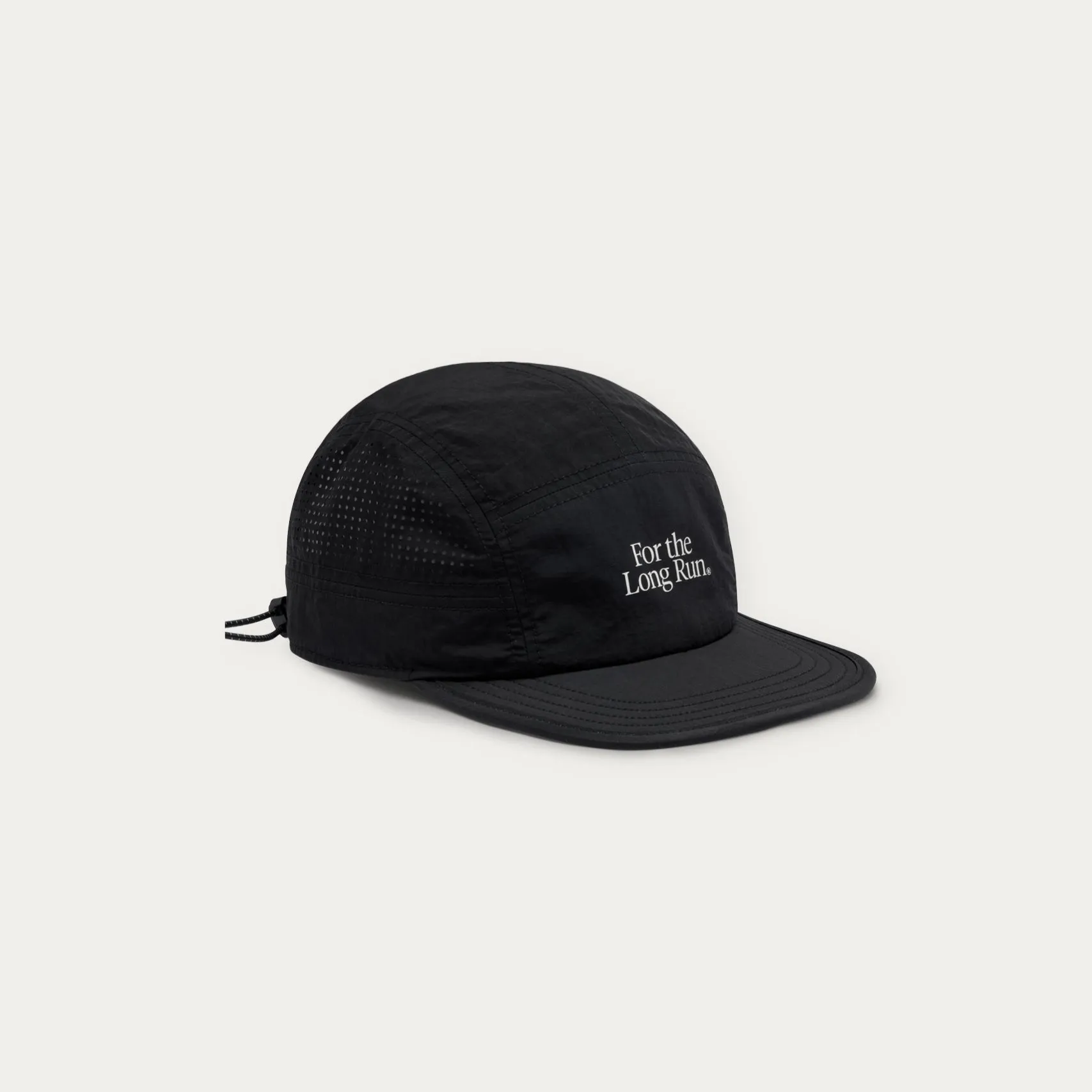 Perforated Running Cap - For the Long Run® - Black sold by Puresport