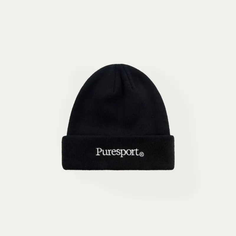 Puresport Beanie - Black made by Puresport