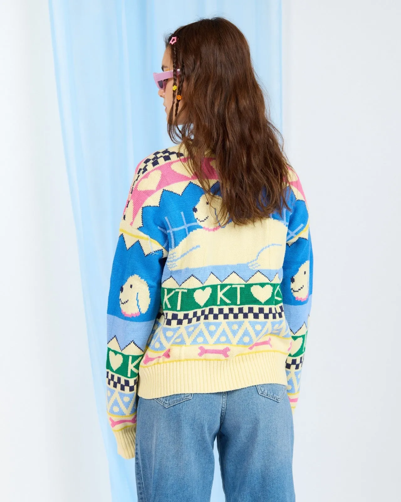 The Dog Tales Sweater sold by Kina and Tam product image thumbnail 3