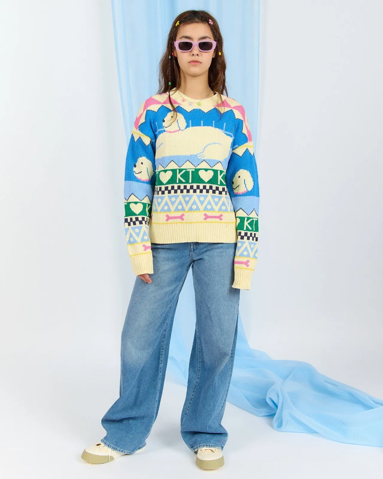 The Dog Tales Sweater sold by Kina and Tam product image thumbnail 2