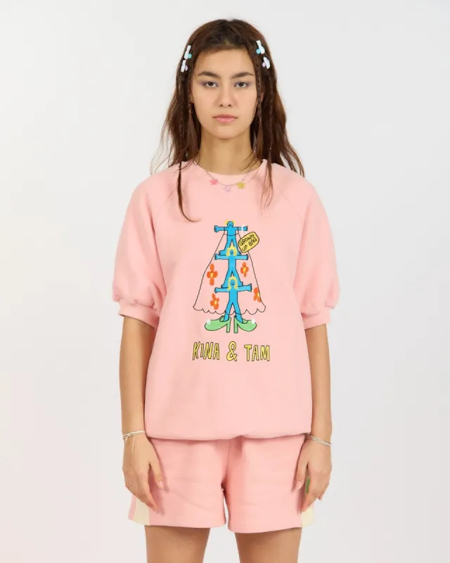 The Grown Up Lounge Top in Organic Cotton sold by Kina and Tam