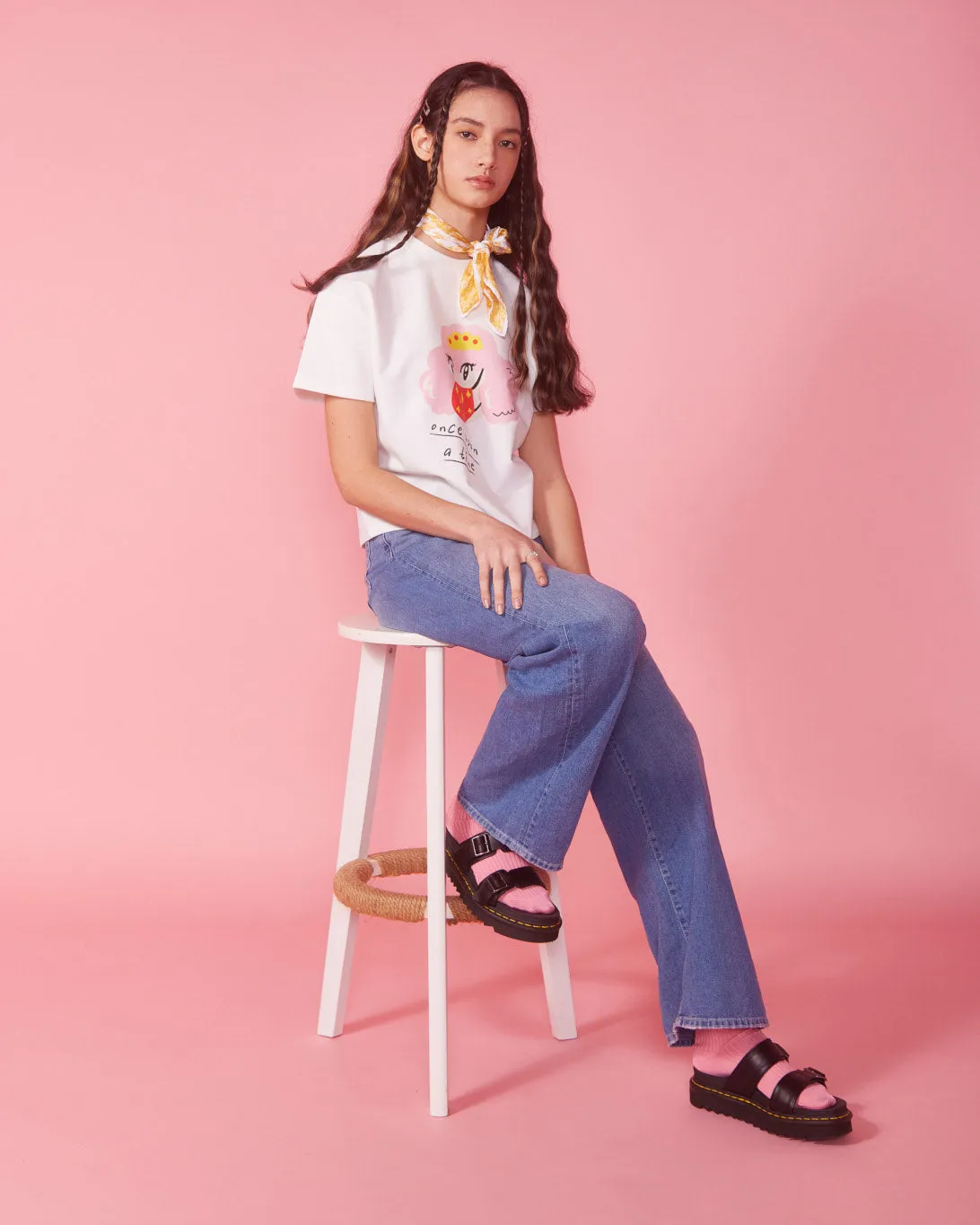 The Princess Poodle Tee sold by Kina and Tam product image thumbnail 3