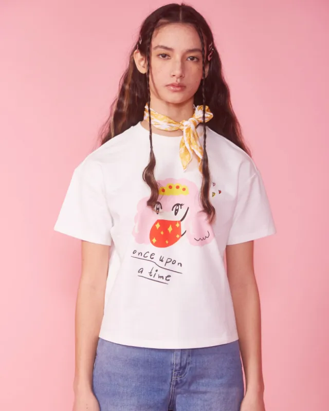 The Princess Poodle Tee sold by Kina and Tam