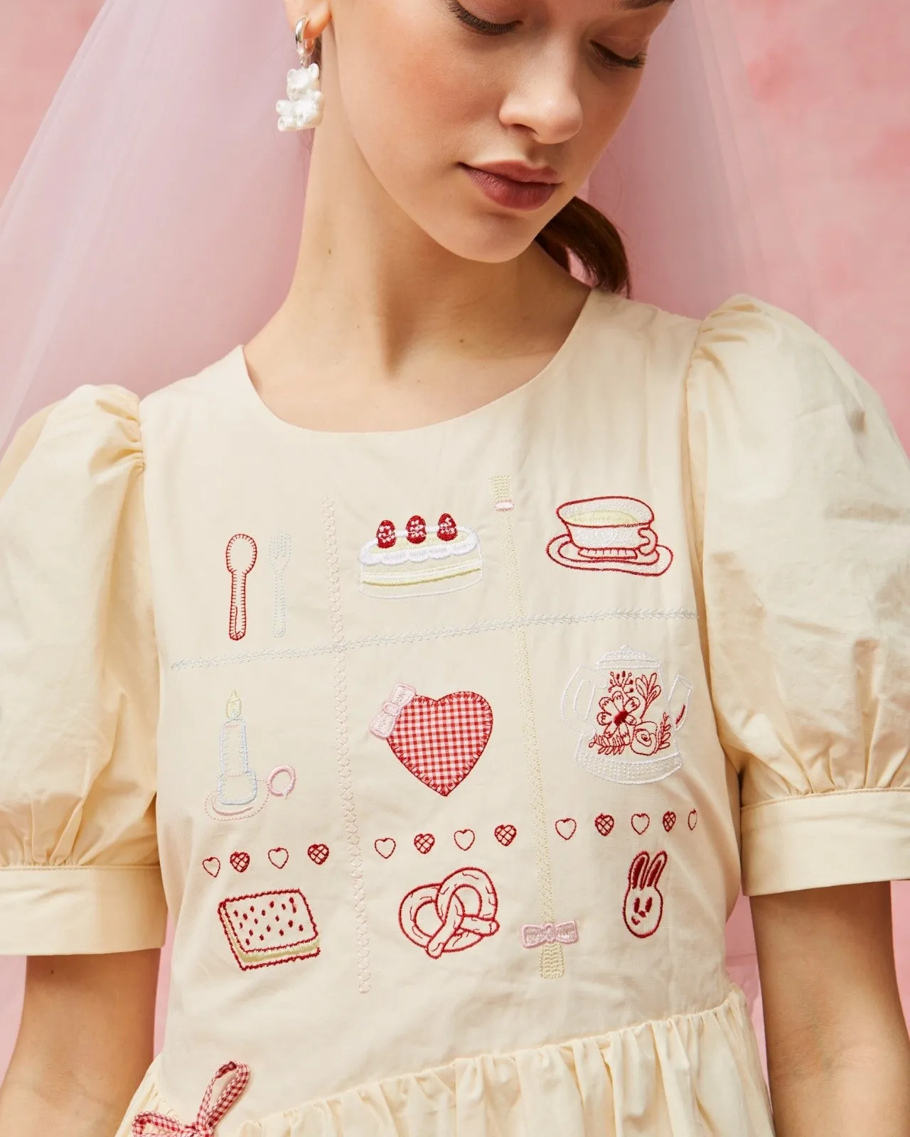 High Tea Dress sold by Kina and Tam product image thumbnail 5