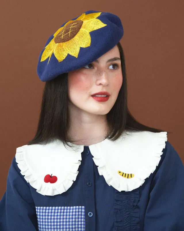 The Cottagecore Beret sold by Kina and Tam