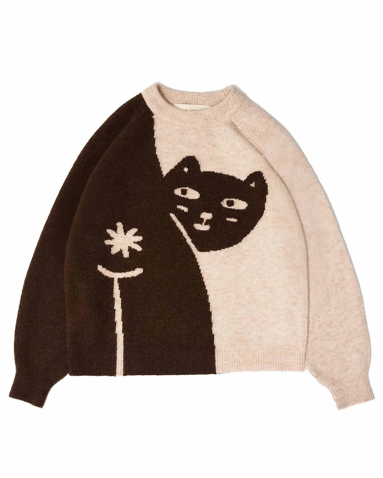 The Pardon Meow Sweater sold by Kina and Tam product image thumbnail 5