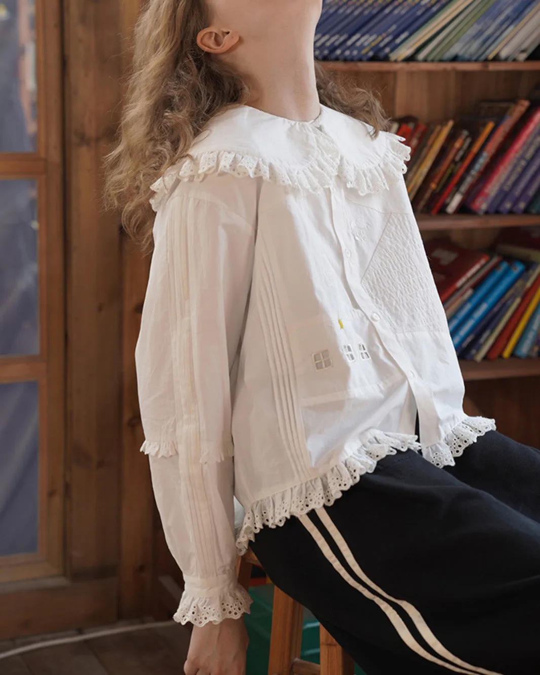 The Homebody Blouse sold by Kina and Tam product image thumbnail 5