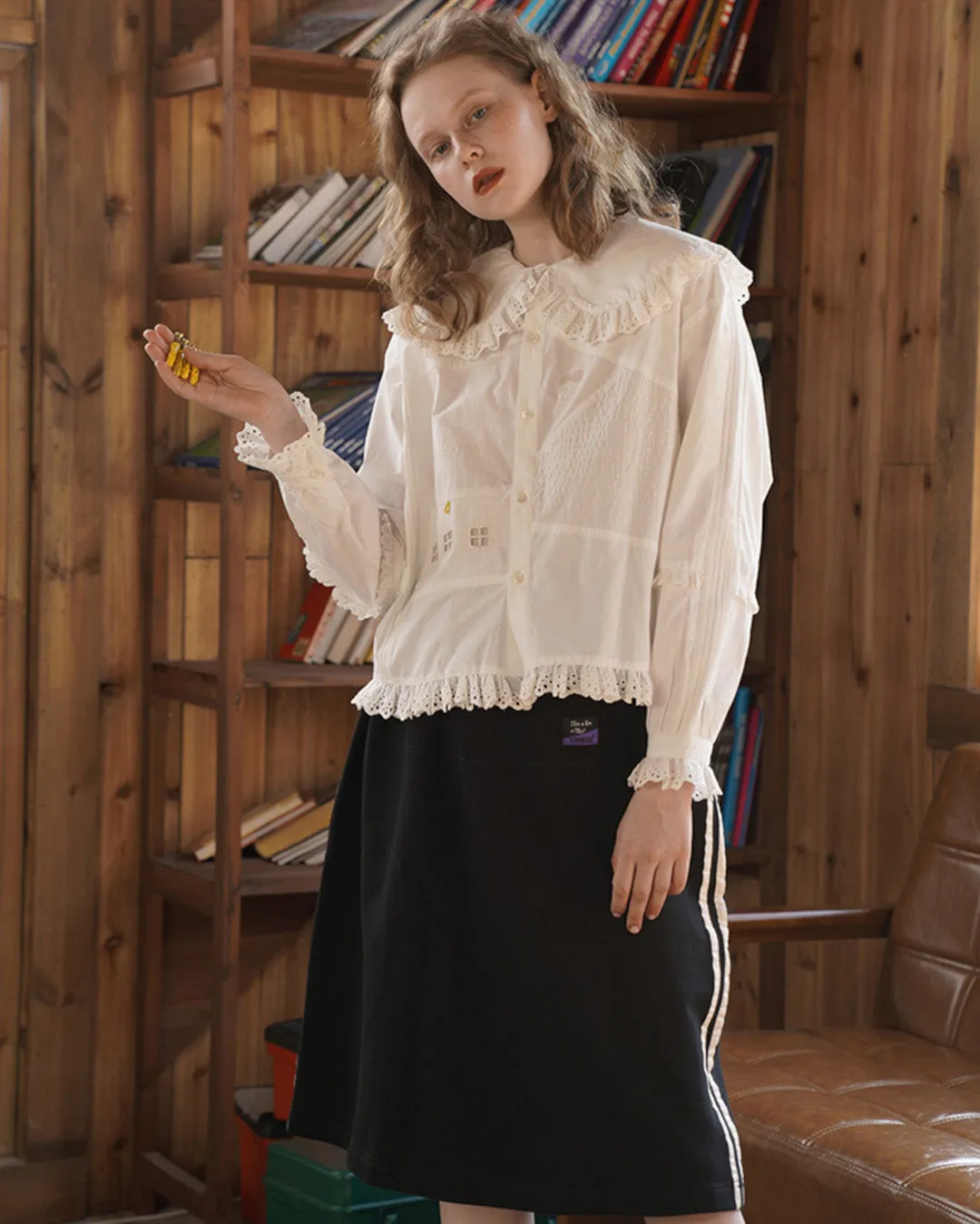 The Homebody Blouse sold by Kina and Tam product image thumbnail 2