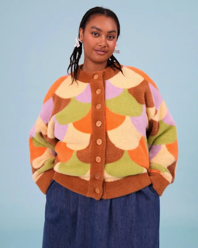 The Scales Cardigan sold by Kina and Tam