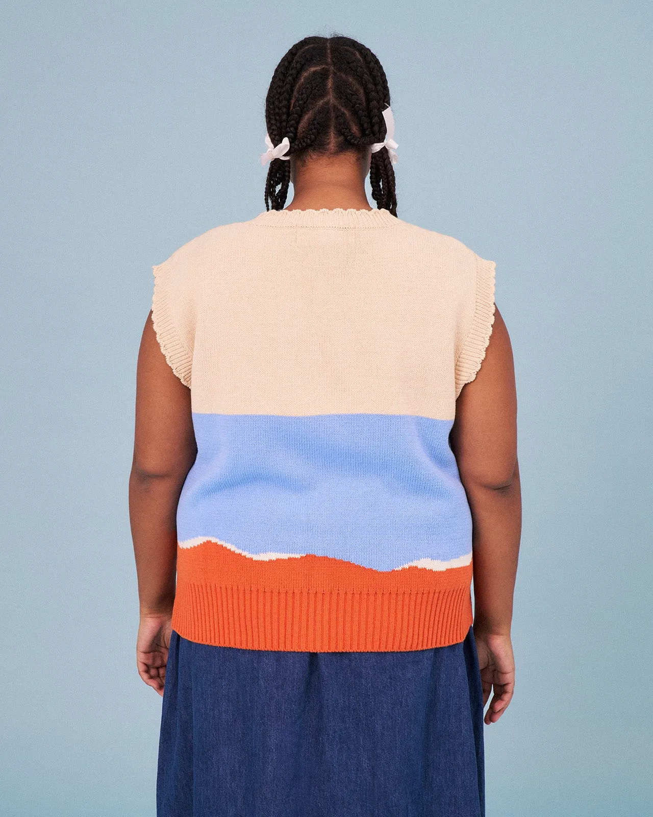 The Aquarium Vest sold by Kina and Tam product image thumbnail 4