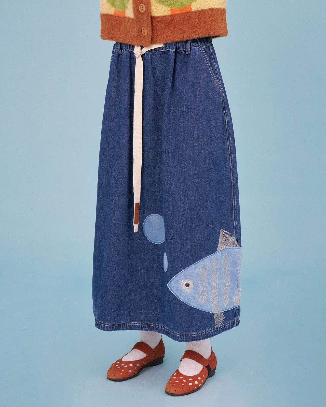 The Gilly Skirt sold by Kina and Tam