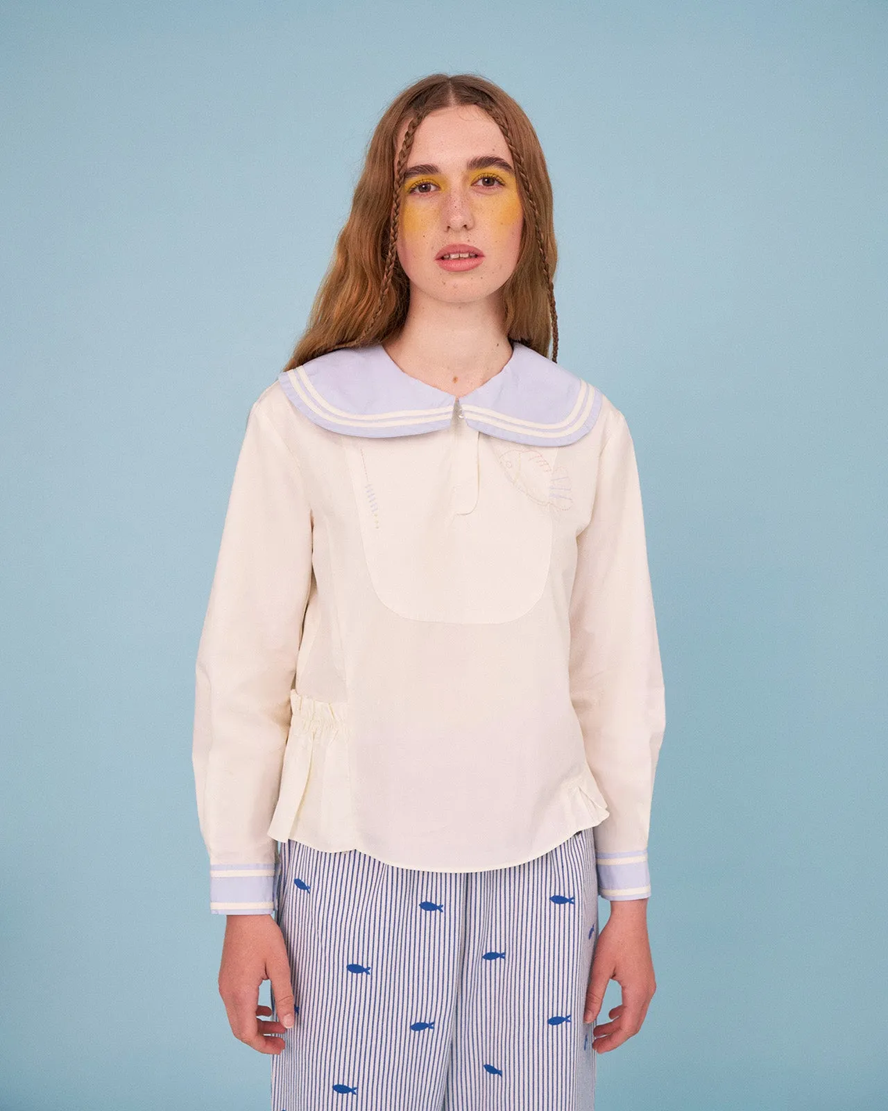 The Mariners Blouse sold by Kina and Tam