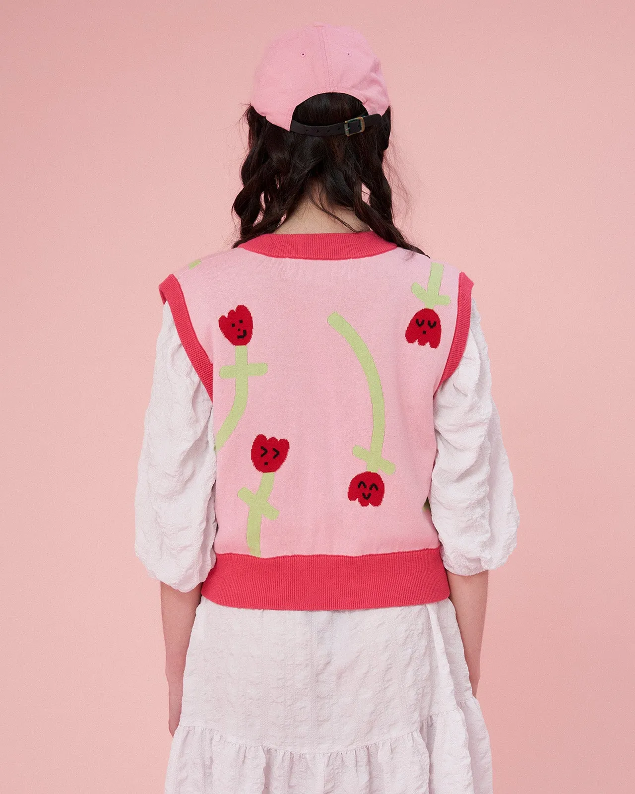 The Tulipa Vest sold by Kina and Tam product image thumbnail 2