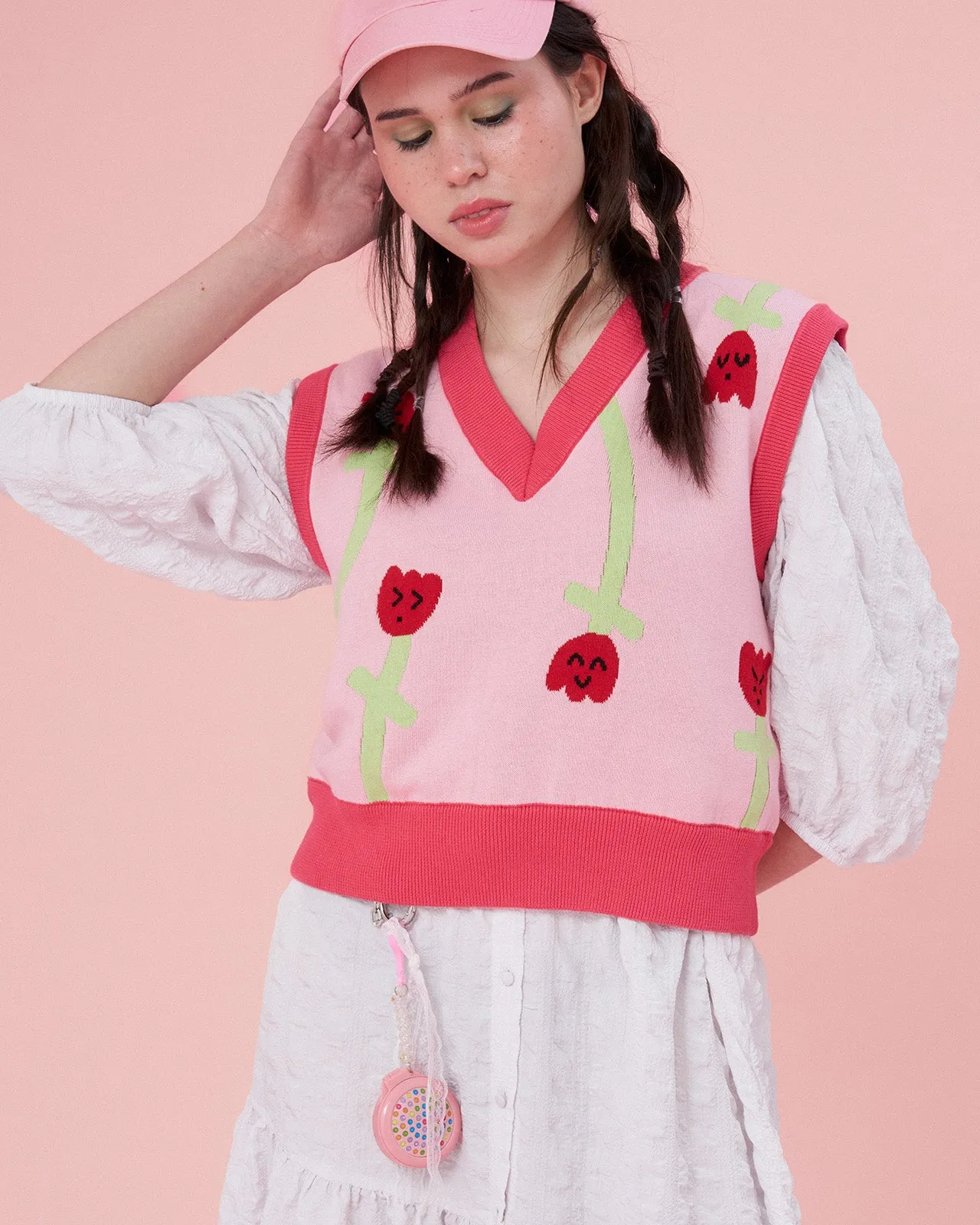 The Tulipa Vest sold by Kina and Tam