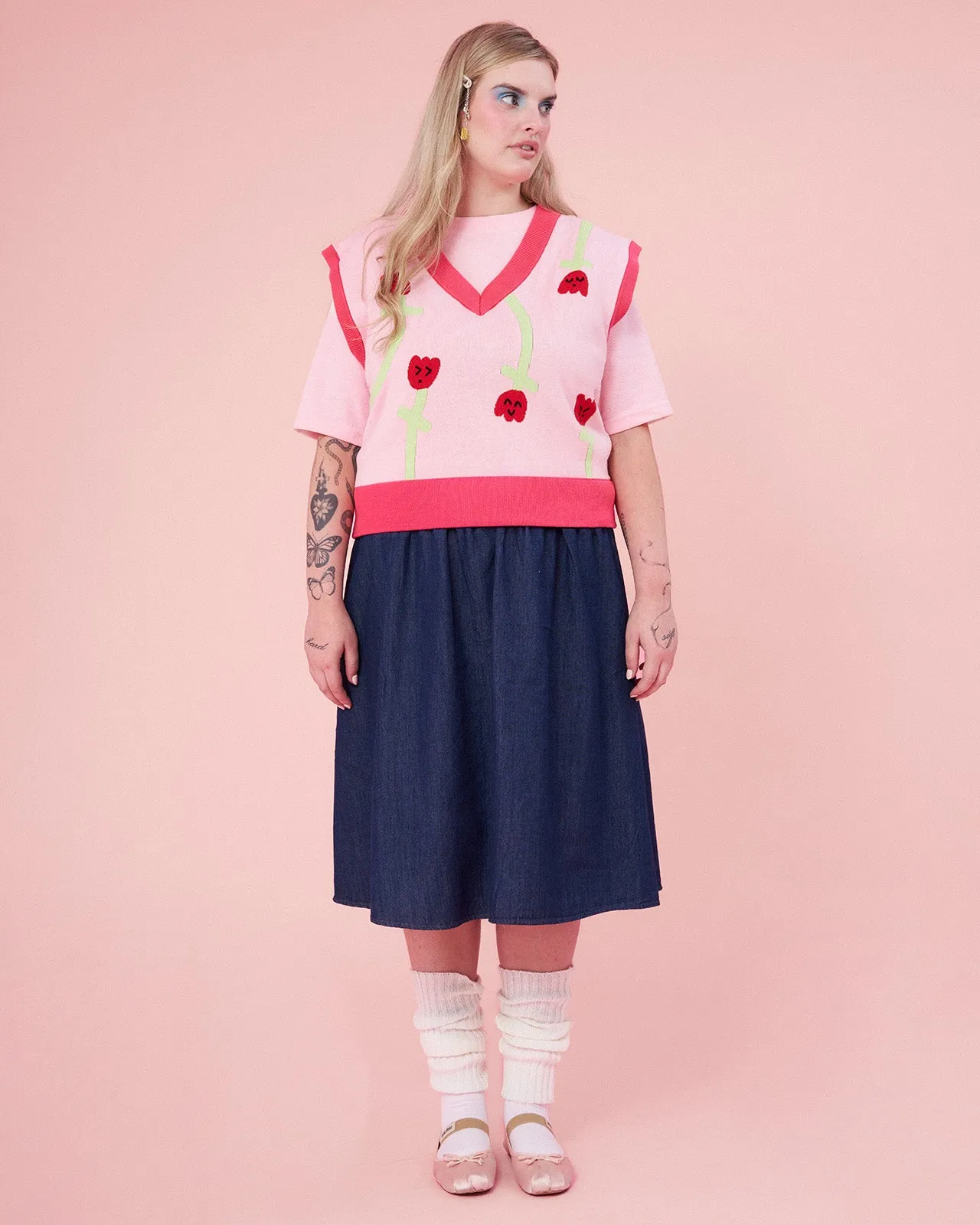 The Tulipa Vest sold by Kina and Tam product image thumbnail 4