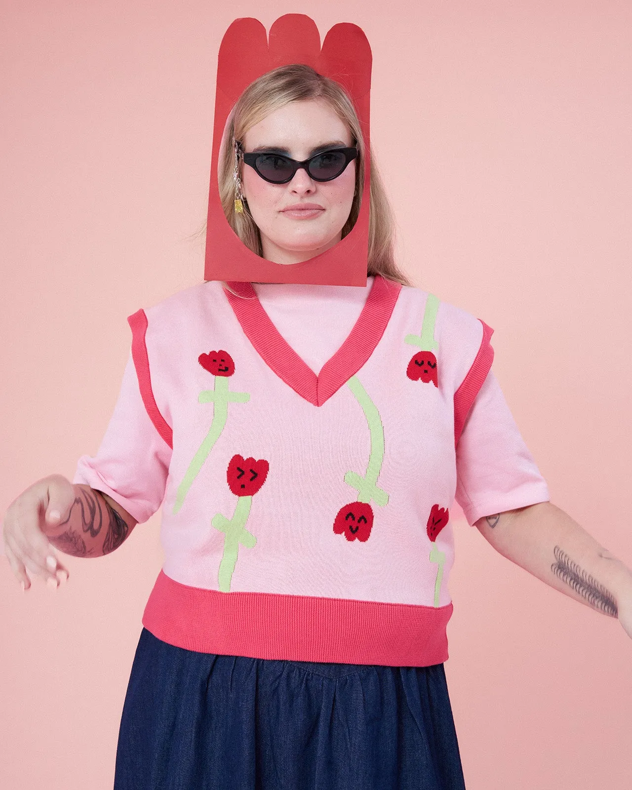 The Tulipa Vest sold by Kina and Tam product image thumbnail 5