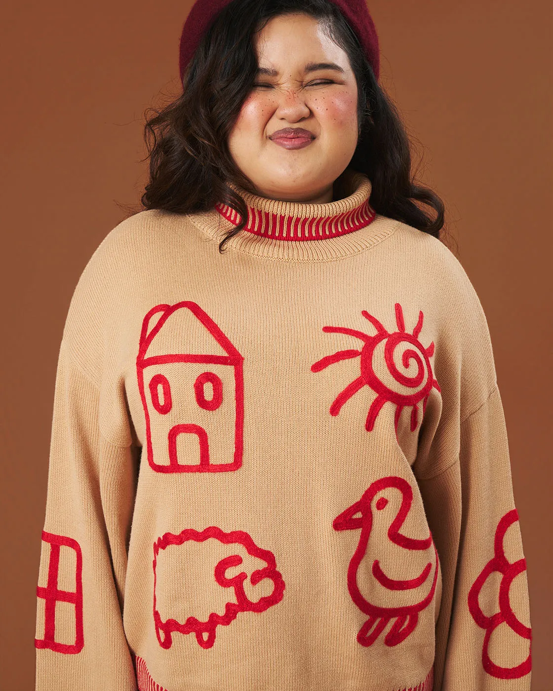 The Doodle Sweater sold by Kina and Tam product image thumbnail 2