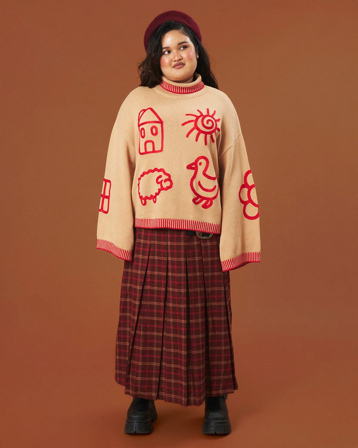 The Doodle Sweater sold by Kina and Tam product image thumbnail 5
