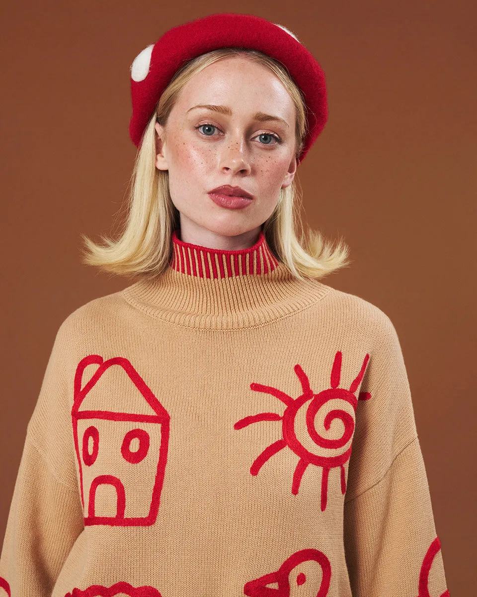 The Doodle Sweater sold by Kina and Tam product image thumbnail 3