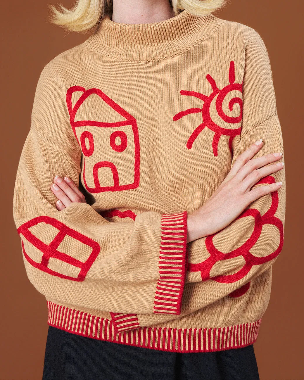 The Doodle Sweater sold by Kina and Tam product image thumbnail 4
