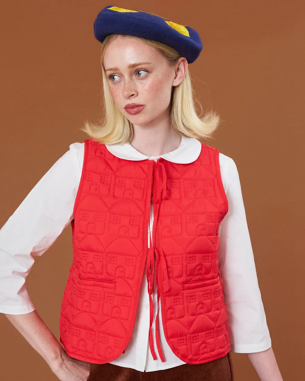 The Villager Vest sold by Kina and Tam product image thumbnail 2