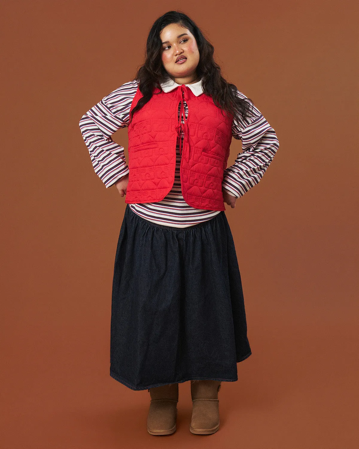 The Villager Vest sold by Kina and Tam product image thumbnail 3