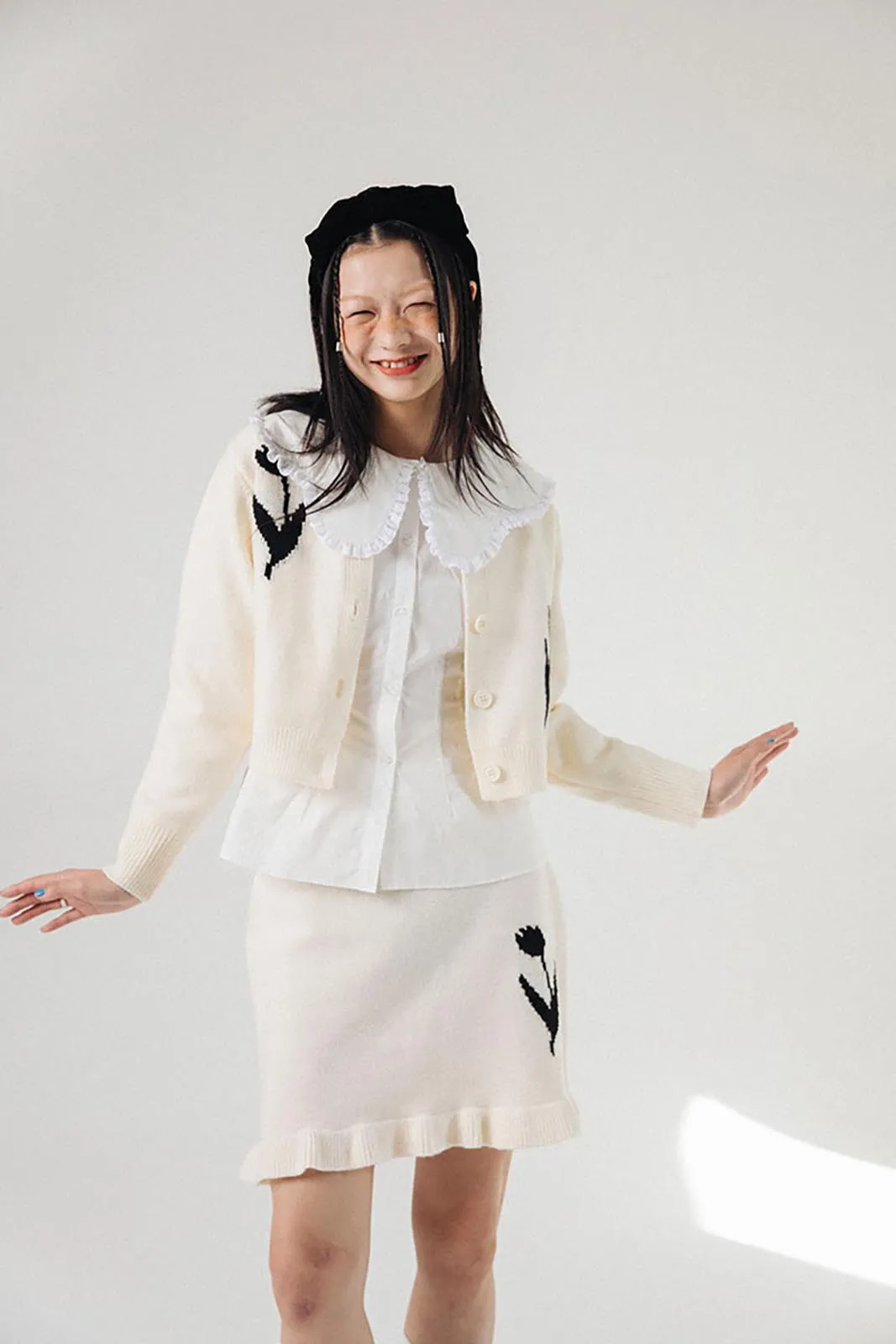 The She Loves Me Not Cardigan sold by Kina and Tam product image thumbnail 5