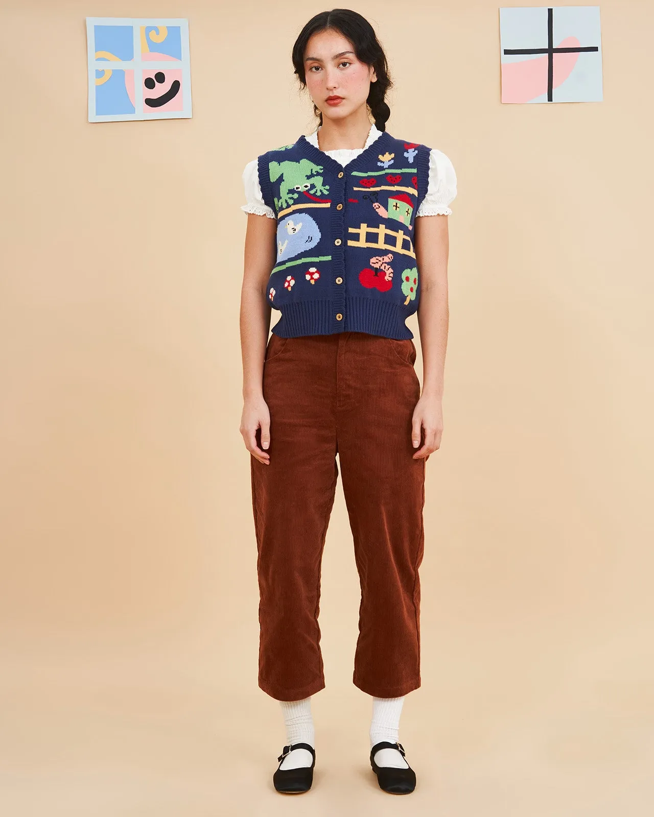 The Critters Vest sold by Kina and Tam product image thumbnail 3