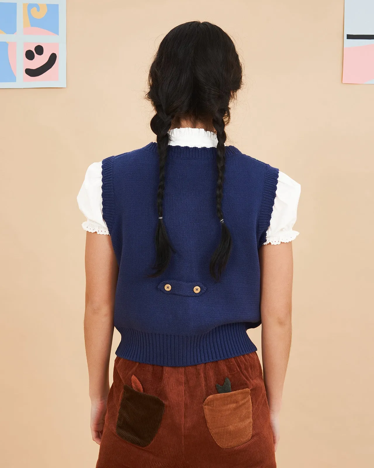 The Critters Vest sold by Kina and Tam product image thumbnail 4