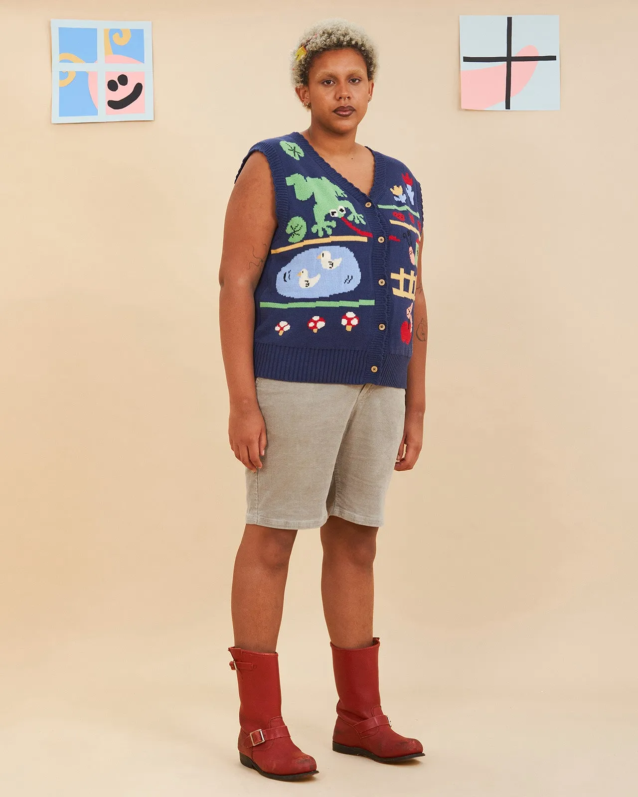 The Critters Vest sold by Kina and Tam product image thumbnail 5