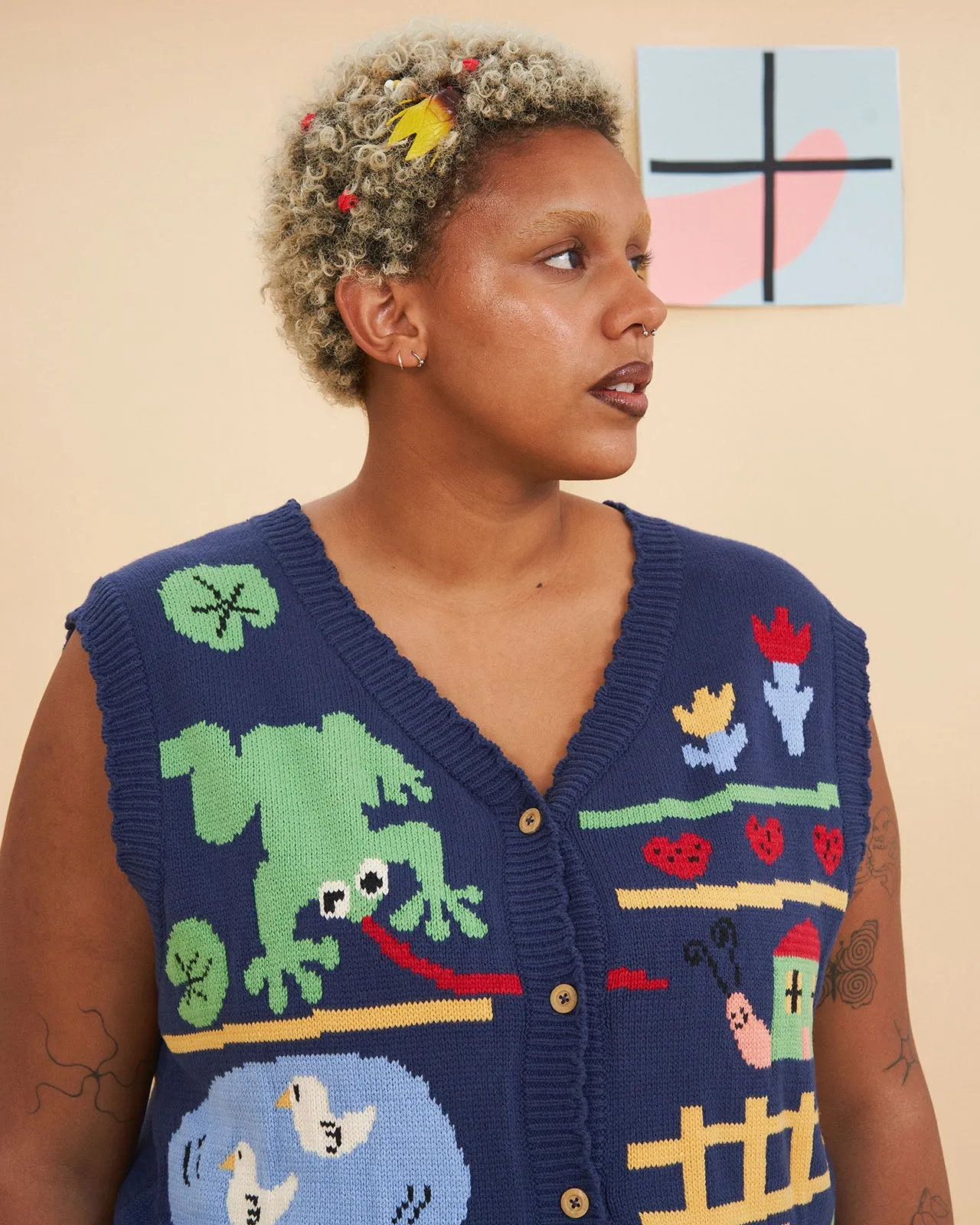 The Critters Vest sold by Kina and Tam