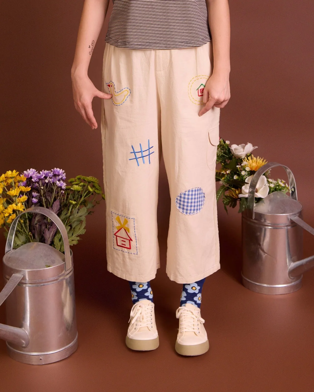 The Explorer Pants sold by Kina and Tam