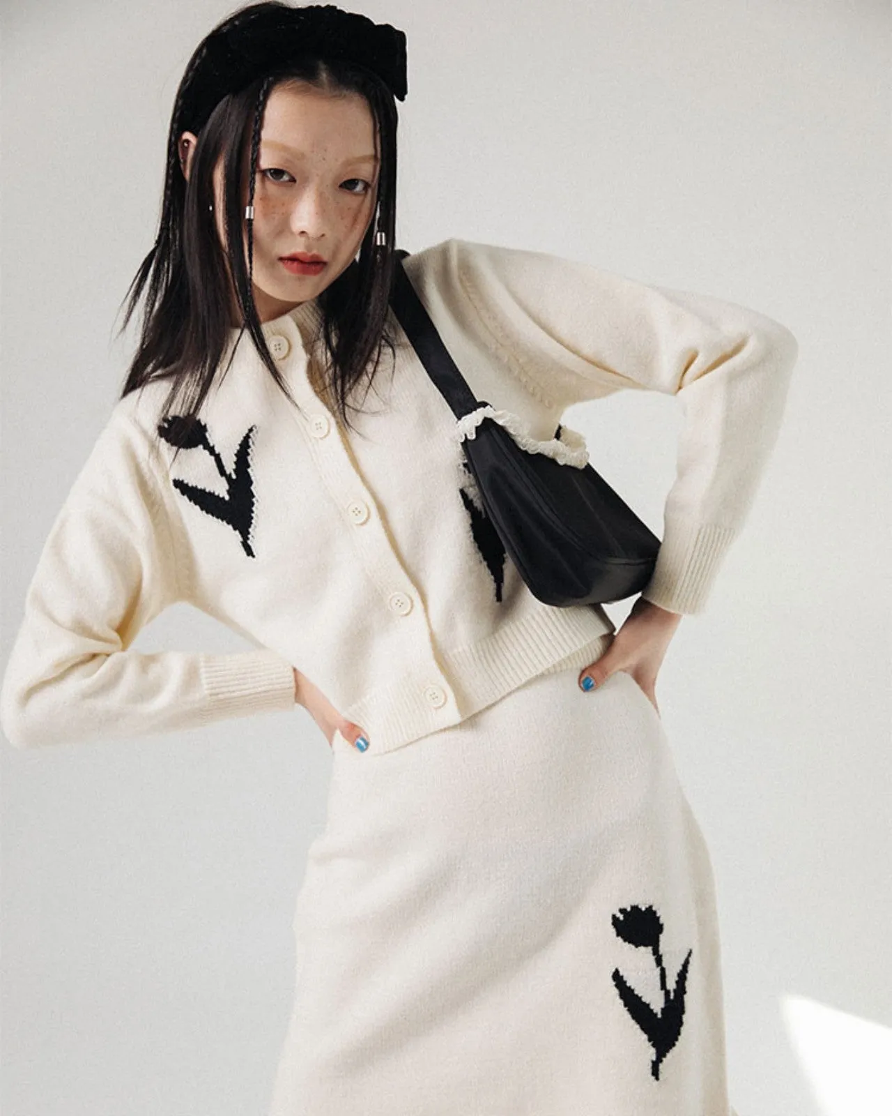 She Loves Me Not Cardigan sold by Kina and Tam product image thumbnail 4