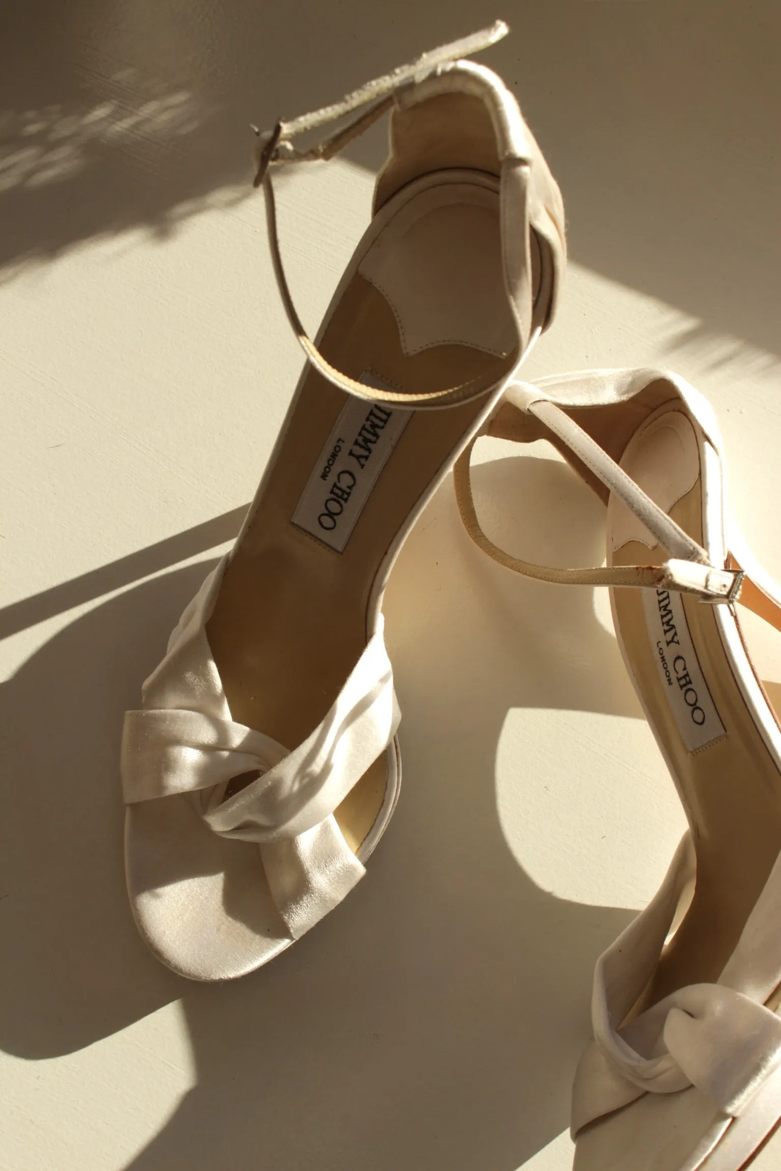 Jimmy Choo Pearl Satin Heels sold by NA NIN product image thumbnail 3