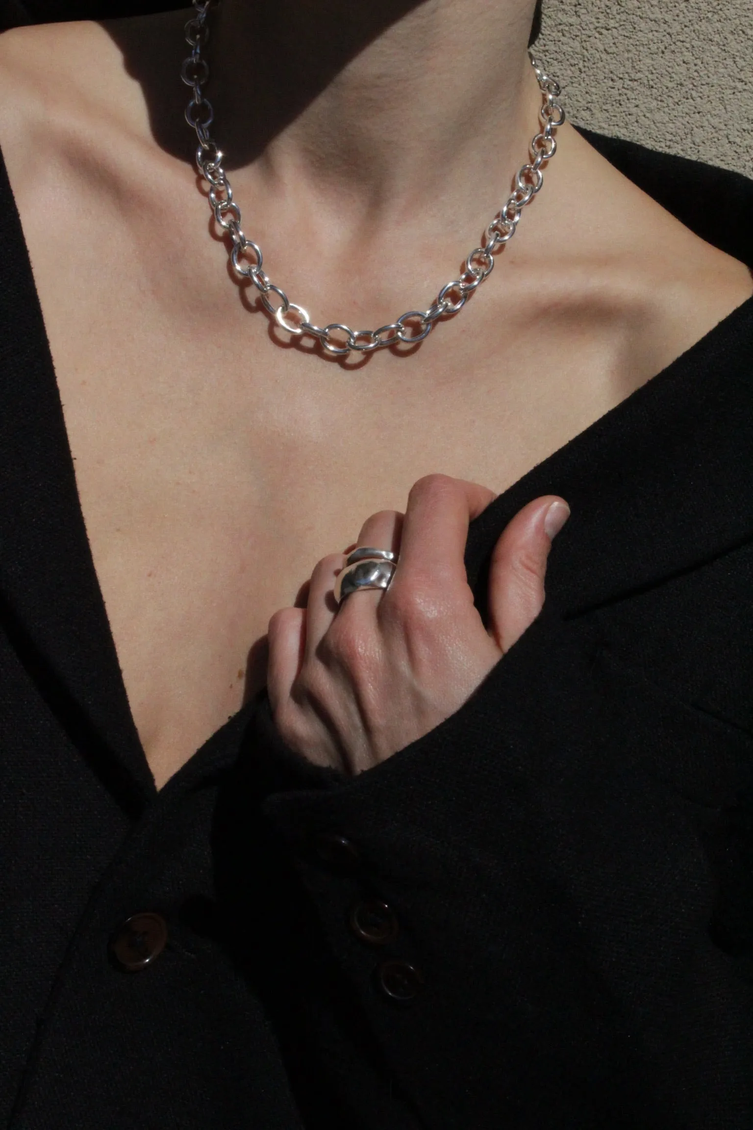 Bessie Sterling Silver Necklace sold by NA NIN product image thumbnail 2