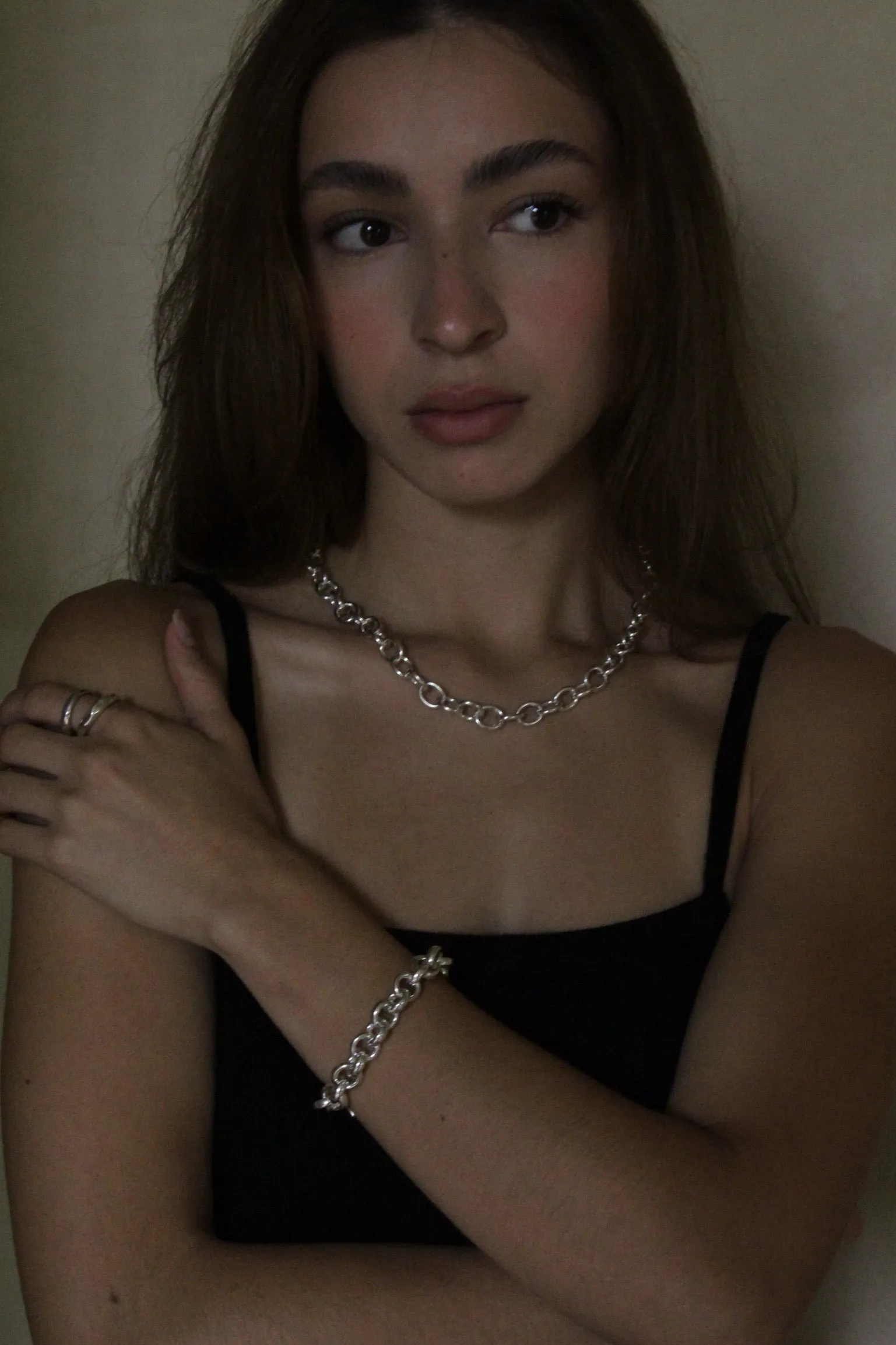 Bessie Sterling Silver Necklace sold by NA NIN product image thumbnail 3