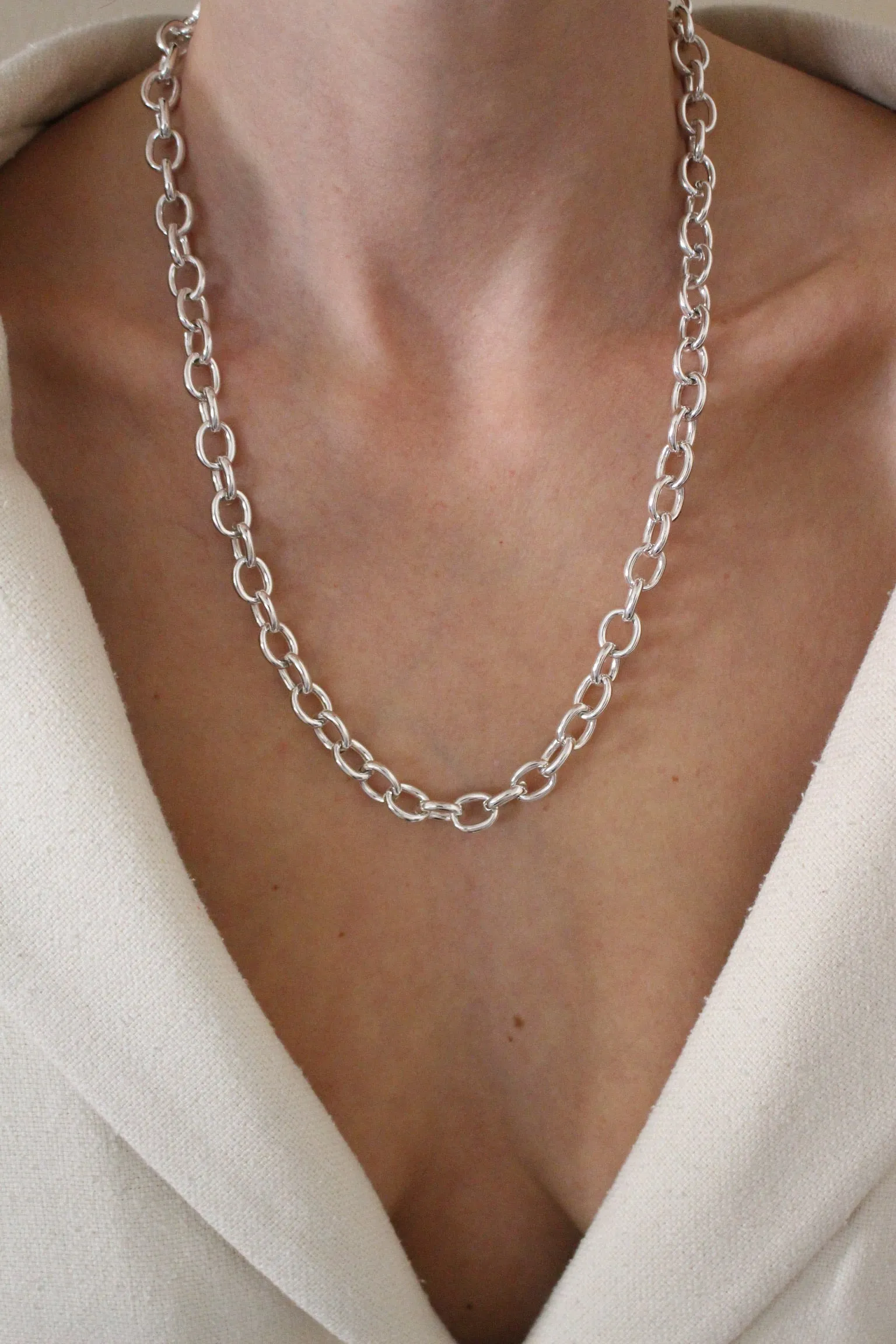 Bessie Sterling Silver Necklace sold by NA NIN product image thumbnail 4