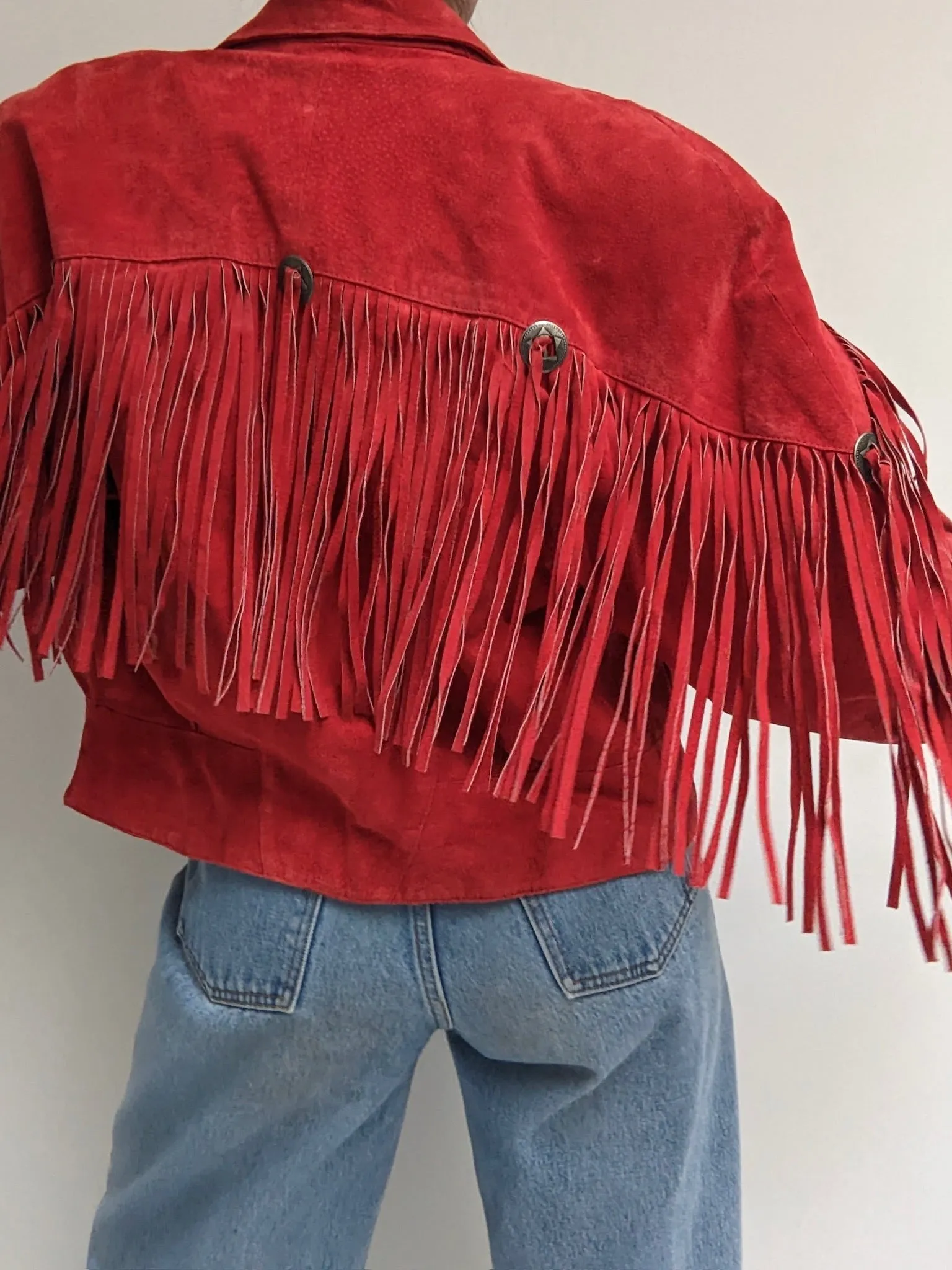 Rare Vintage Cayenne Fringe Suede Jacket sold by NA NIN product image thumbnail 5
