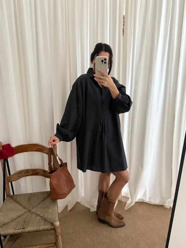 Taylor Silk Cotton Voile Tunic sold by NA NIN