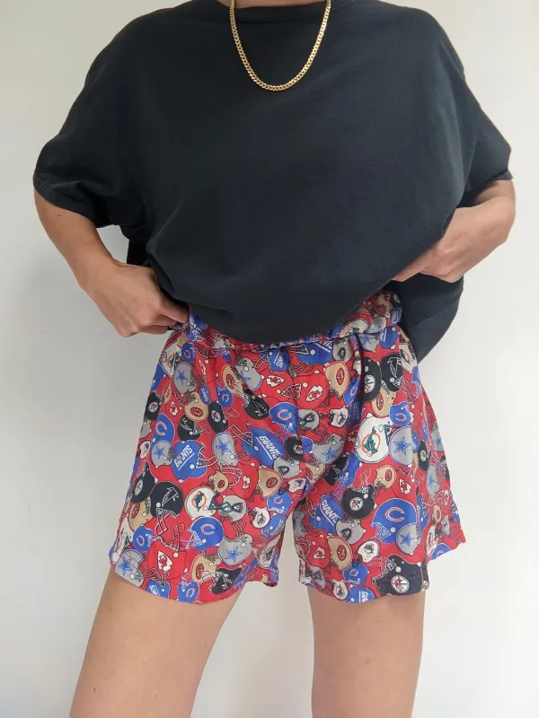 Vintage NFL Helmet Silk Boxers sold by NA NIN