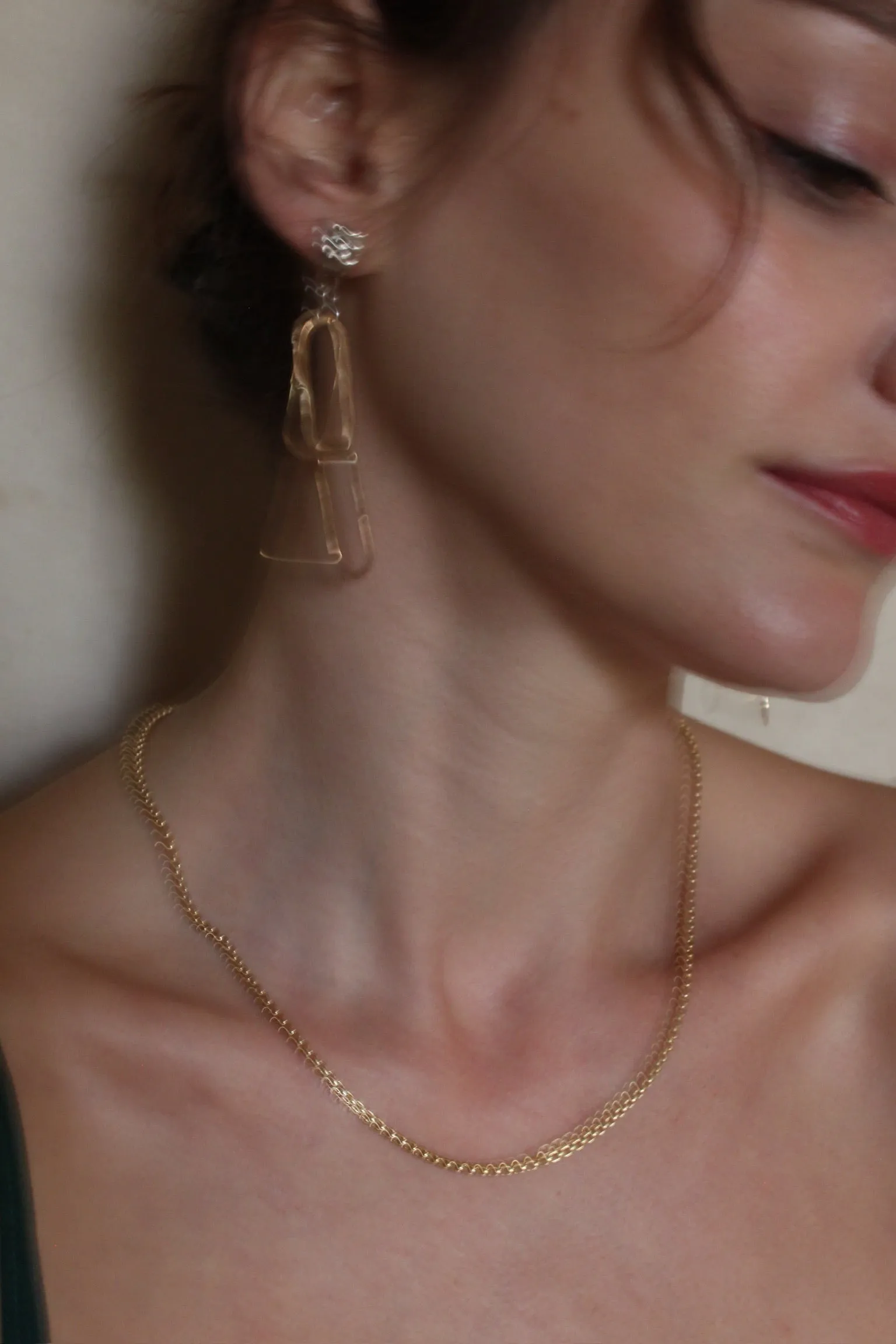 Sail Box Chain Necklace sold by NA NIN product image thumbnail 2