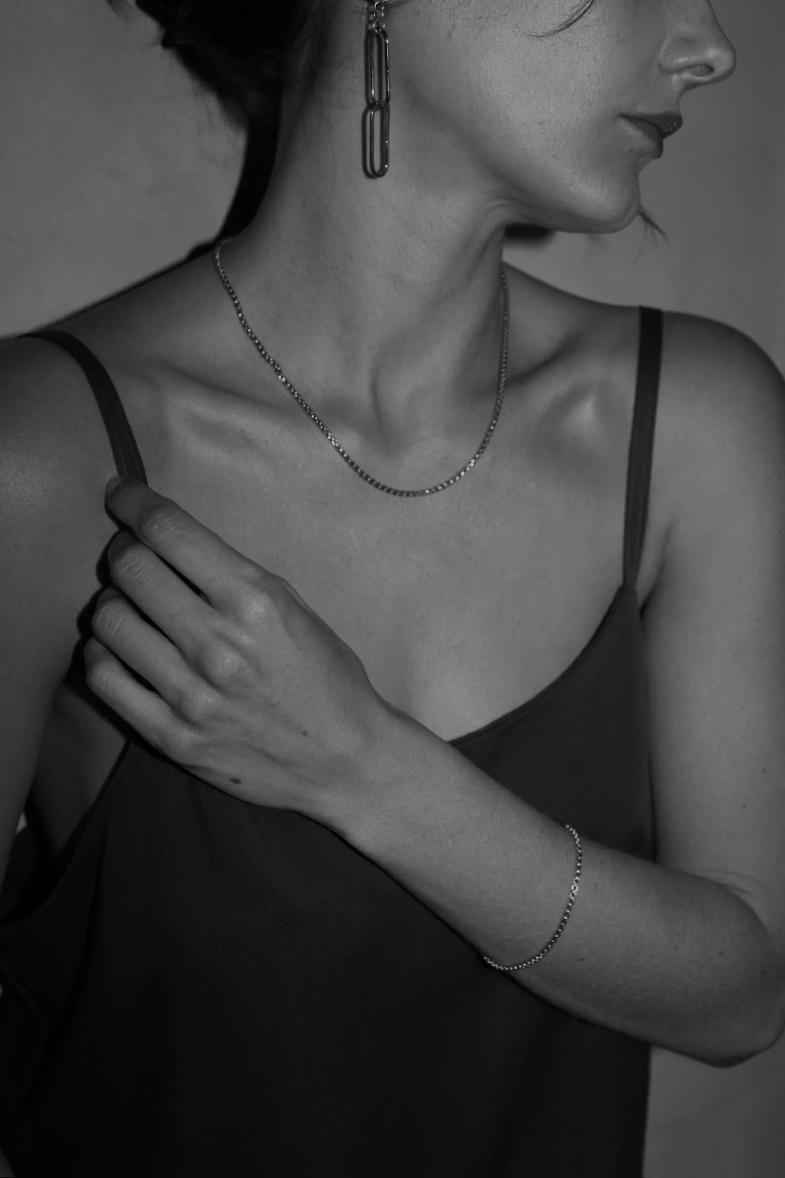 Sail Box Chain Necklace sold by NA NIN product image thumbnail 3