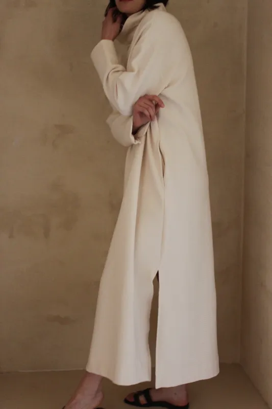 Mia Rippled Cotton Dress made by NA NIN