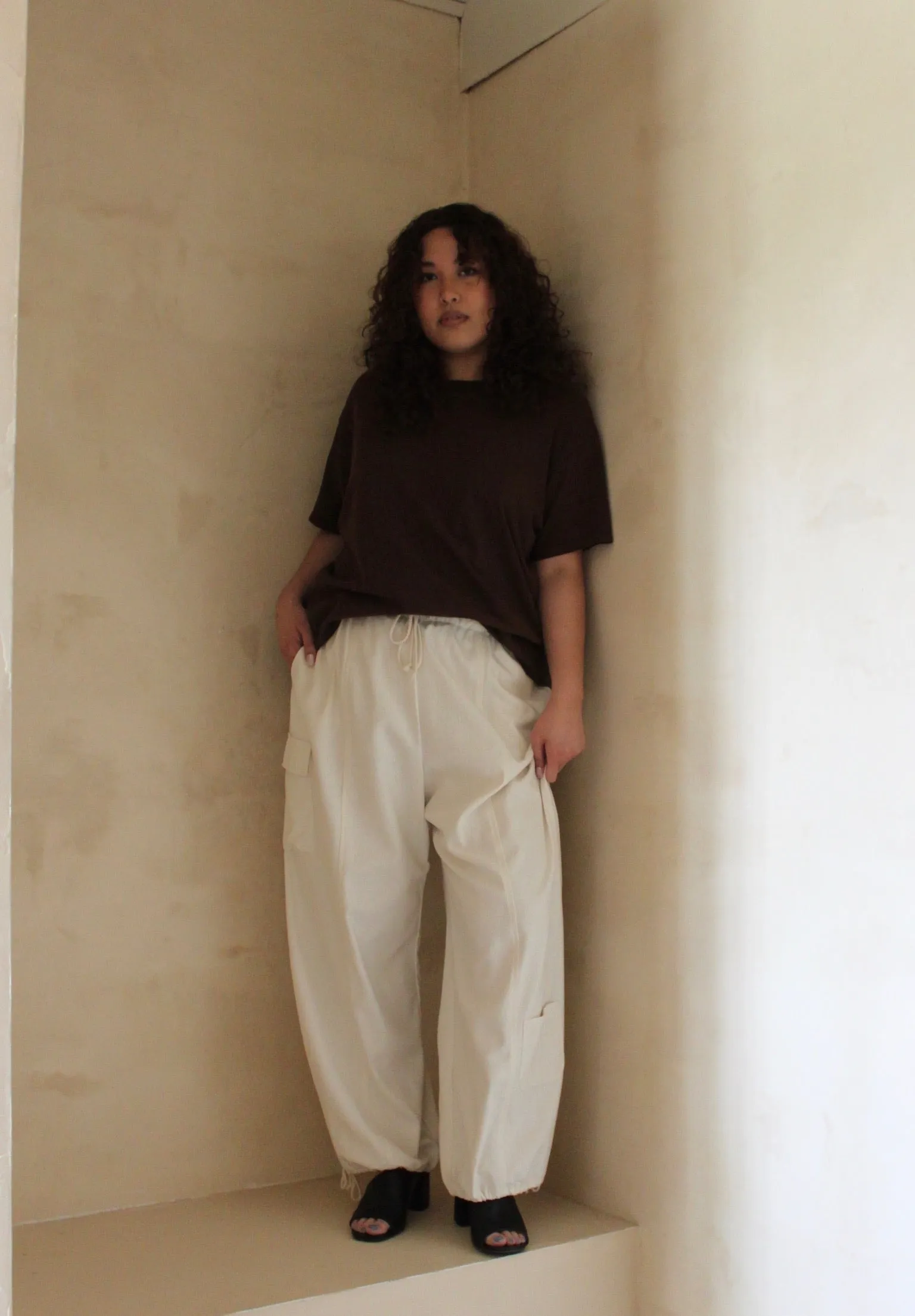 Cooper Silk Canvas Cargo Pant sold by NA NIN product image thumbnail 3