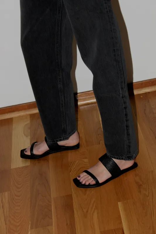 Woven Resort Slide made by NA NIN