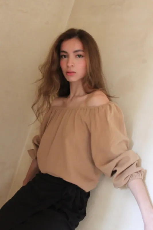 Retiring Stella Waffled Cotton Top sold by NA NIN