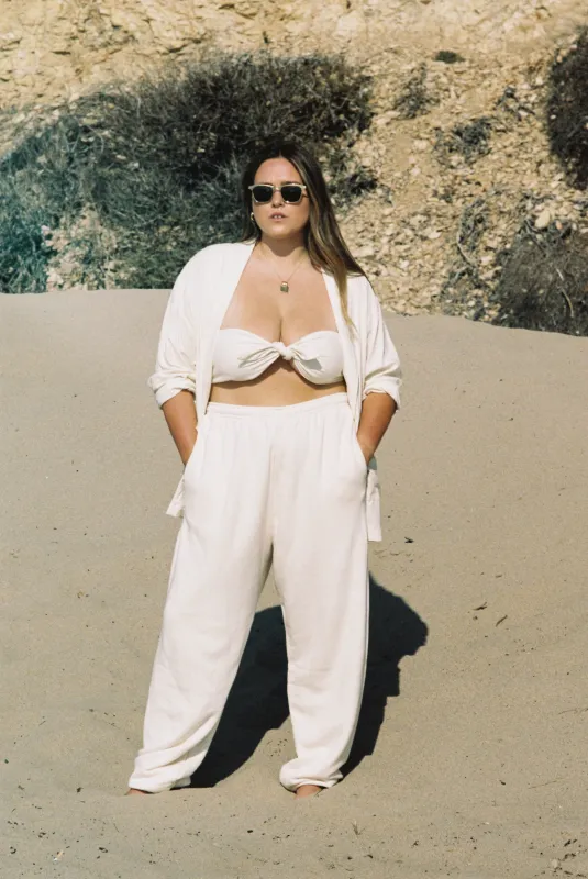 Retiring Franklin Cotton Modal Sweatpant made by NA NIN
