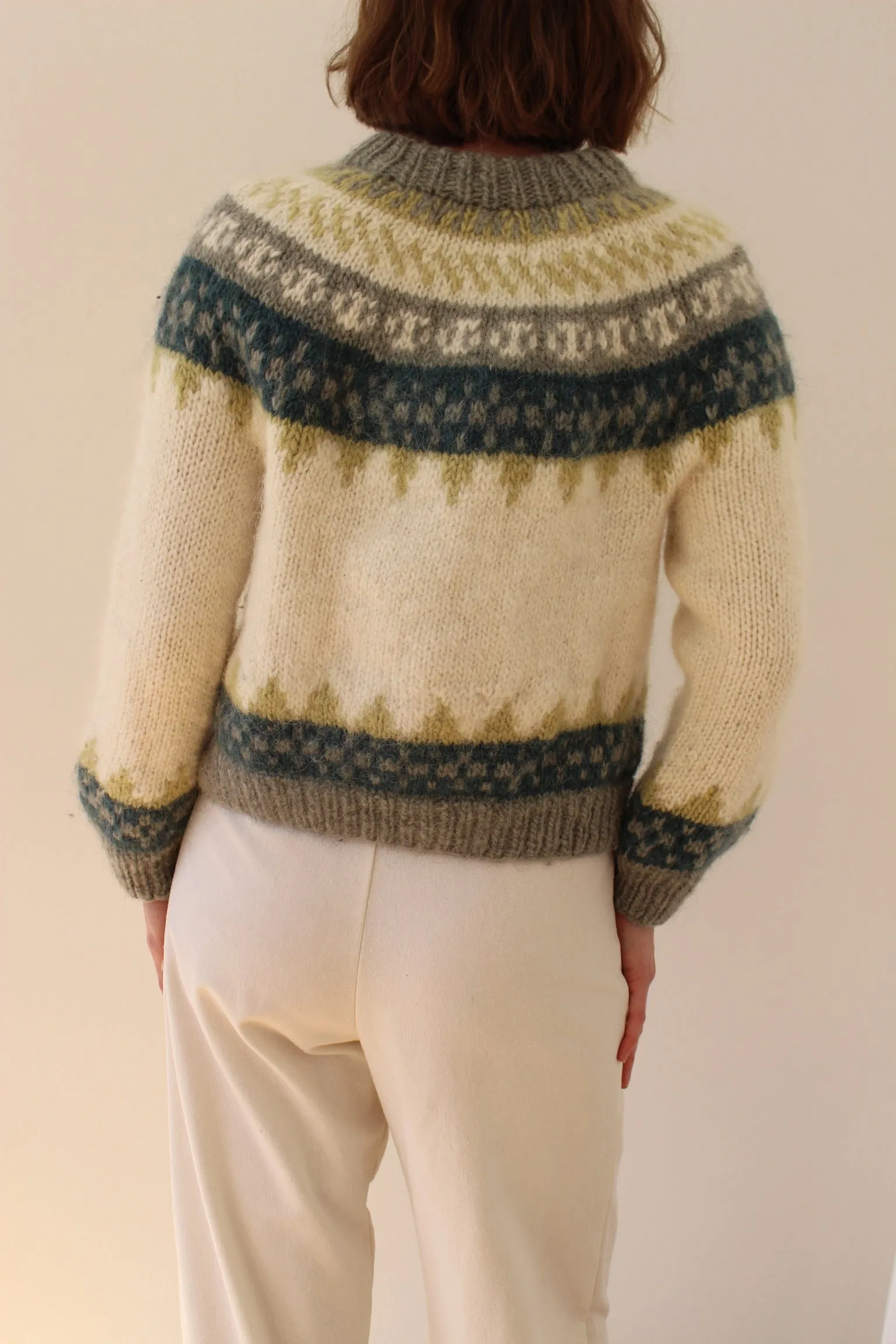 Beautiful Vintage Fair Isle Wool Cardigan sold by NA NIN product image thumbnail 4